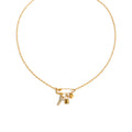 Elegant Gold Charm Necklace