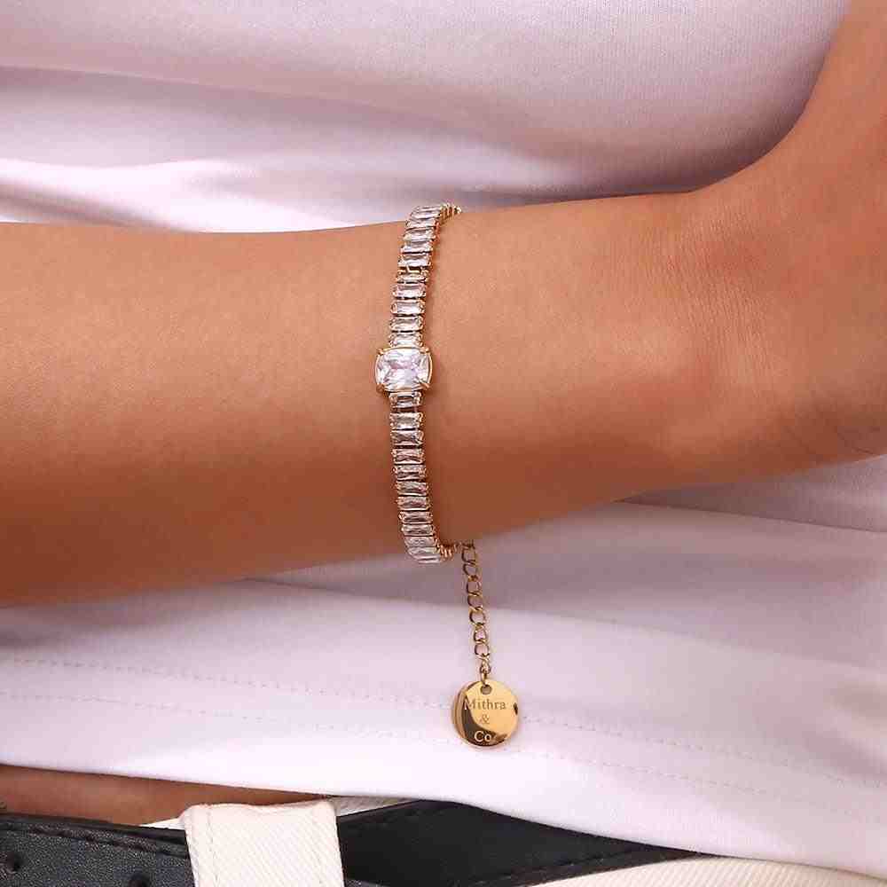 Luxury Crystal Tennis Bracelet |