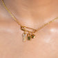 Elegant Gold Charm Necklace