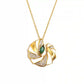 : Elegant Gold Pendant Necklace