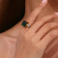 Emerald Elegance Statement Ring
