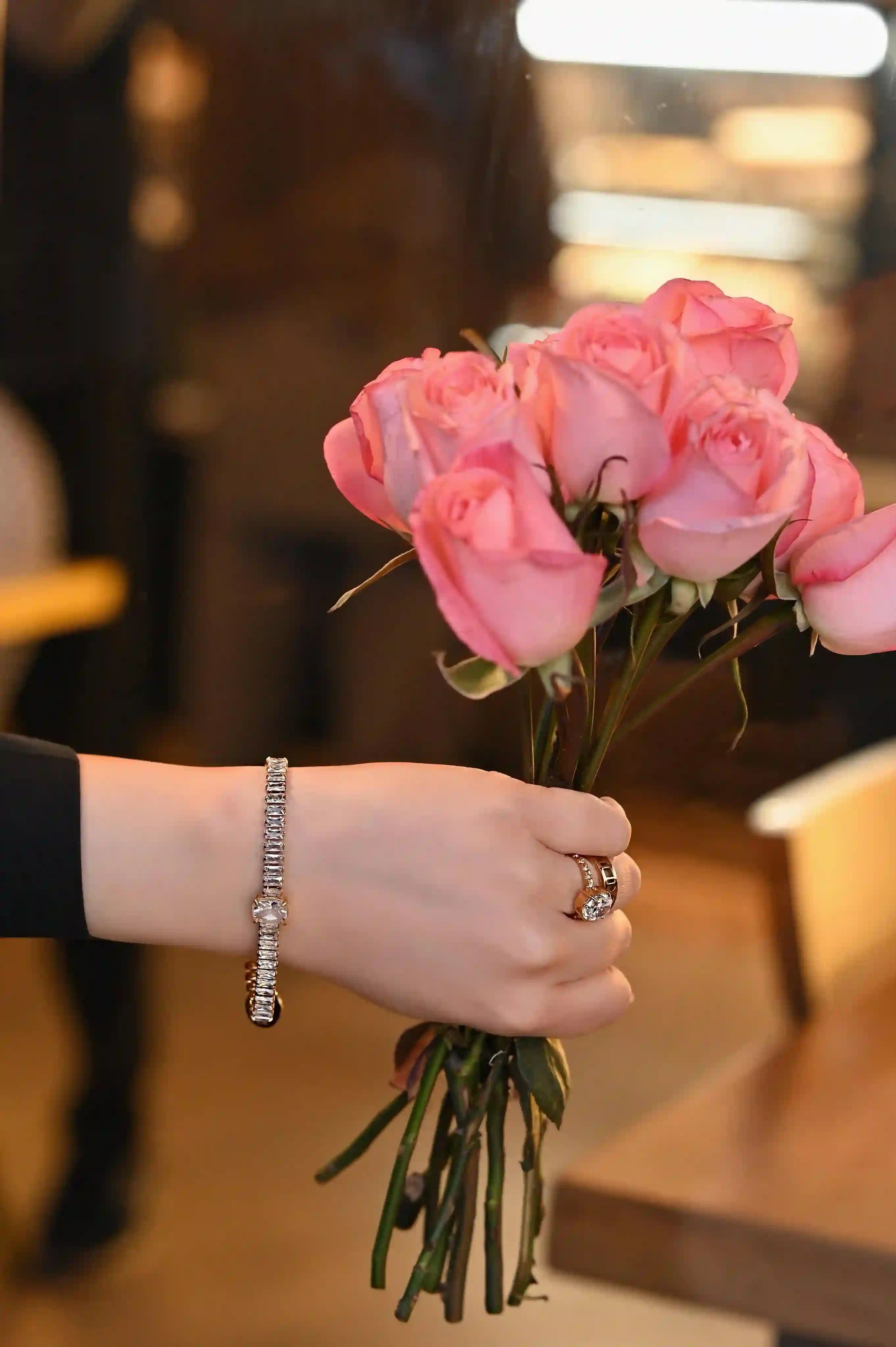 Luxury Crystal Tennis Bracelet |