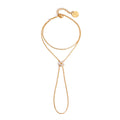 Luxury Gold-Tone Layered Bracelet