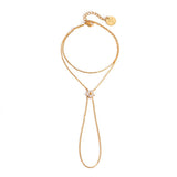 Luxury Gold-Tone Layered Bracelet