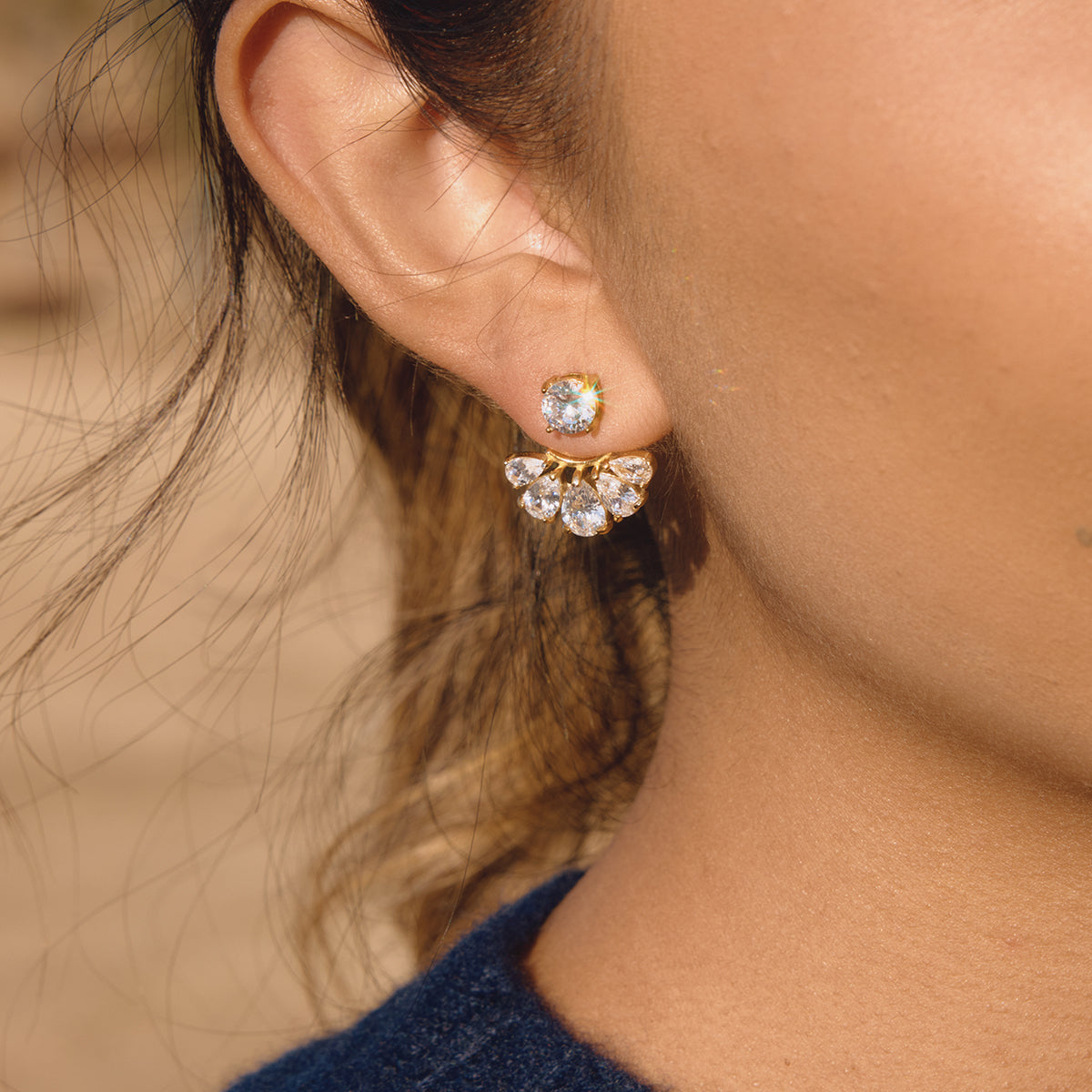 Luxury Crystal Drop Earrings