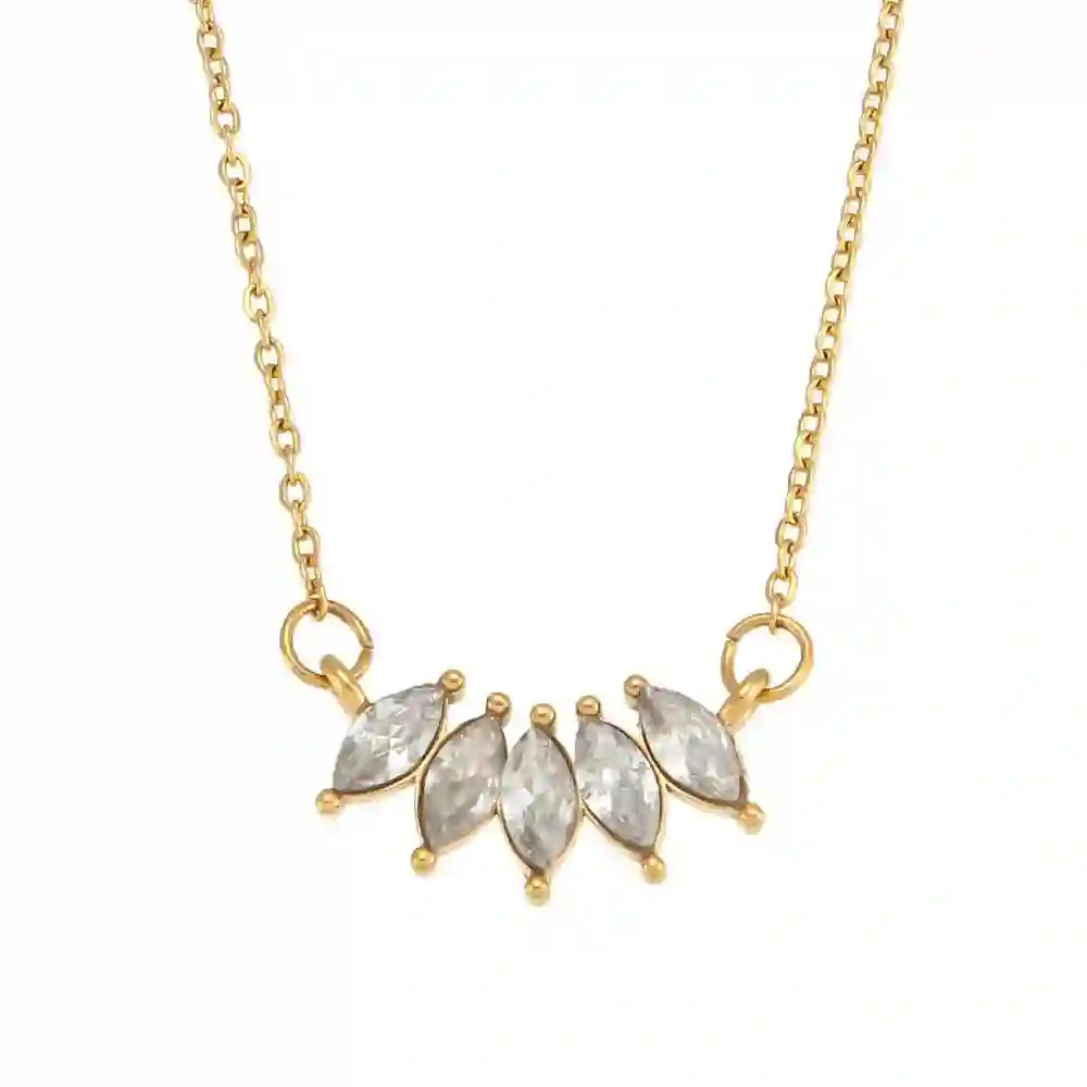 Elegant Crystal Pendant Necklace