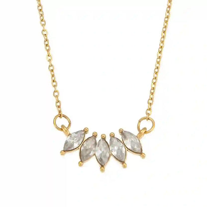 Elegant Crystal Pendant Necklace