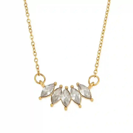 Elegant Crystal Pendant Necklace