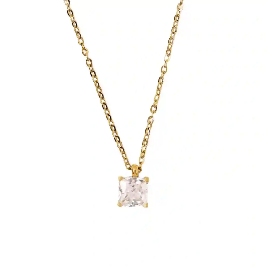 Elegant Crystal Pendant Necklace