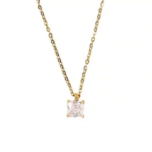 Elegant Crystal Pendant Necklace