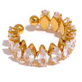Elegant Crystal Ring & Bracelet Set