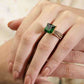 Emerald Elegance Statement Ring