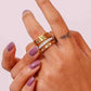 Timeless Golden Elegance Ring