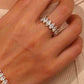 Elegant Crystal Ring & Bracelet Set