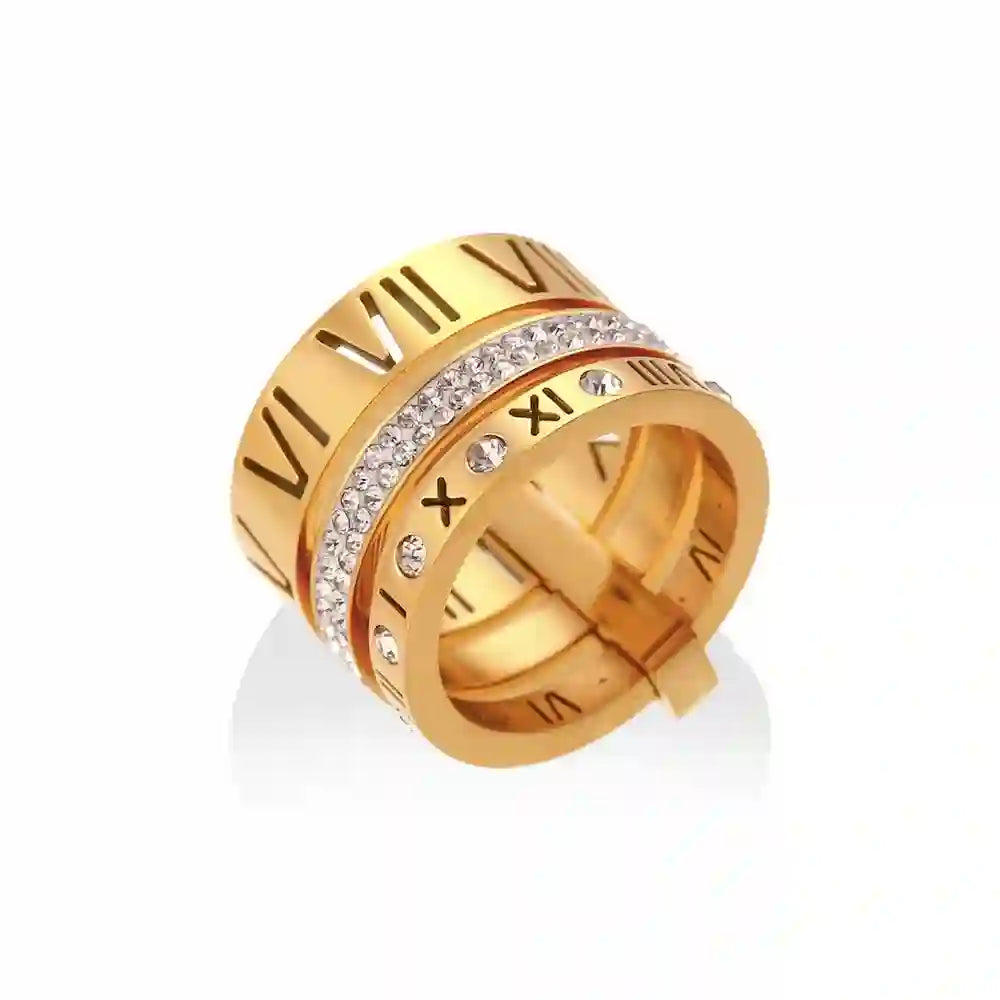 Timeless Golden Elegance Ring