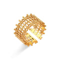 Elegant Gold Open Design Ring
