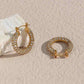 Elegant Gold Hoop Earrings
